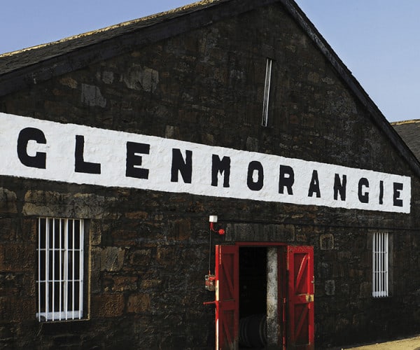 Glenmorangie whisky distillery