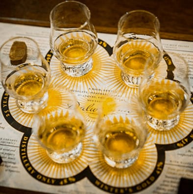 Scottish whisky tasting at Dalwhinnie