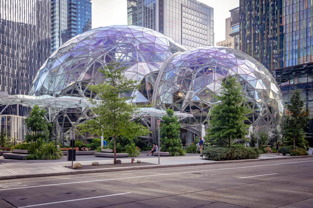Amazon Spheres building Seattle, Washington