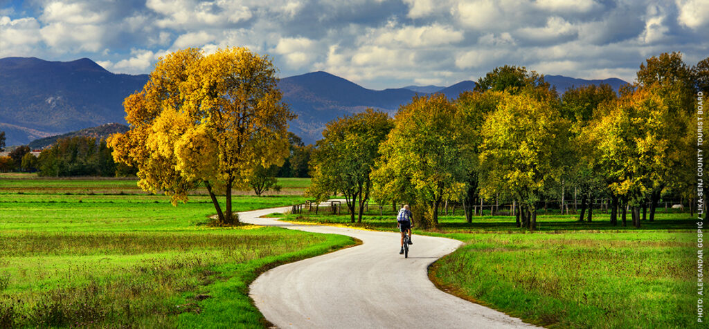 Bicycle roads touring Croatia
