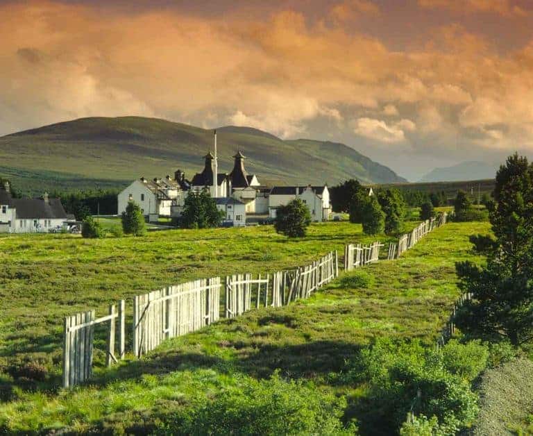 Dalwhinnie Scottish whisky distillery