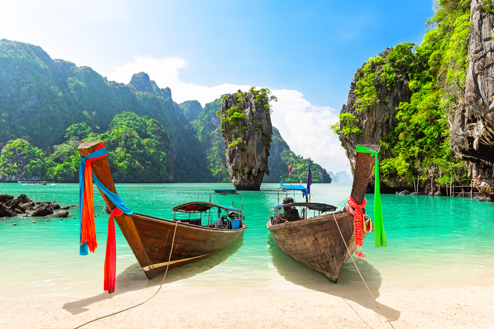 Famous,James,Bond,Island,Near,Phuket,In,Thailand