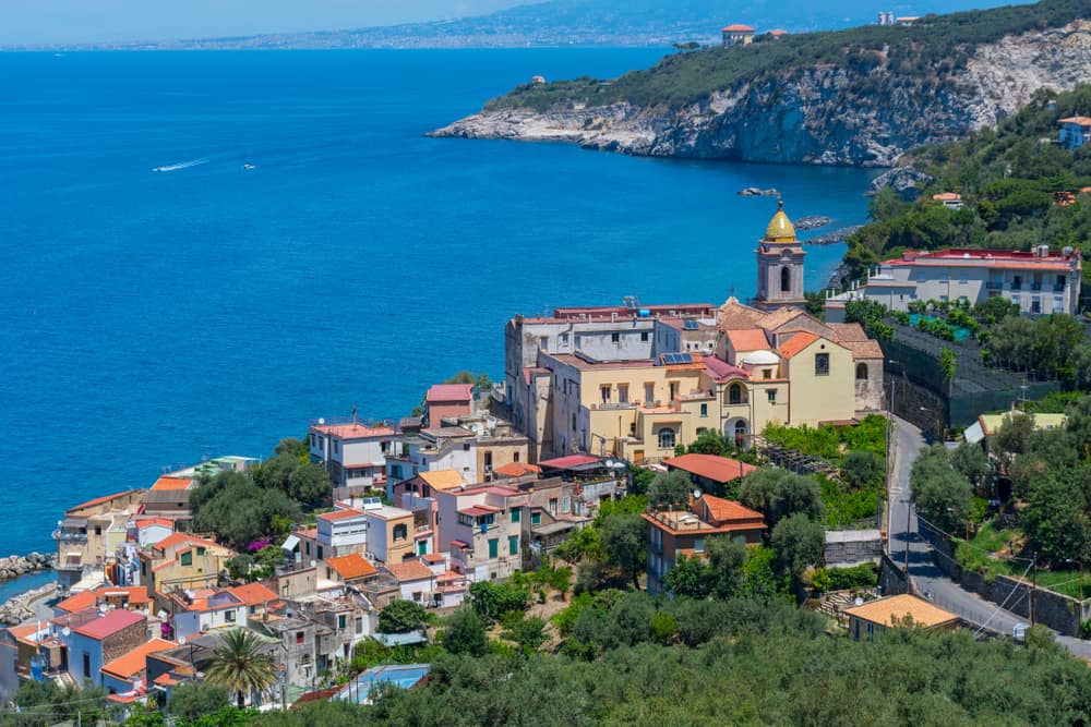 Touring Massa Lubrense along the Amalfi Coast