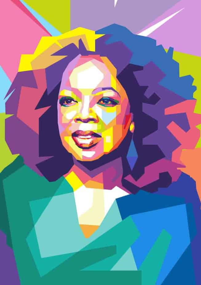 Oprah Winfrey illustration