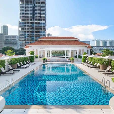 Raffles Hotel swimming pool