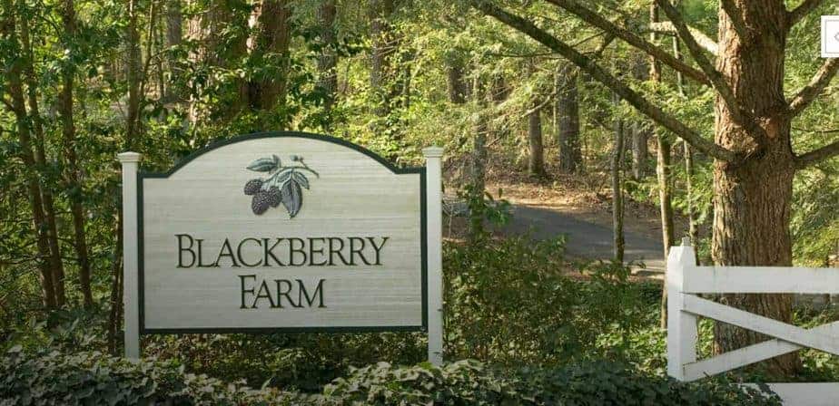 Blackberry Farm sign