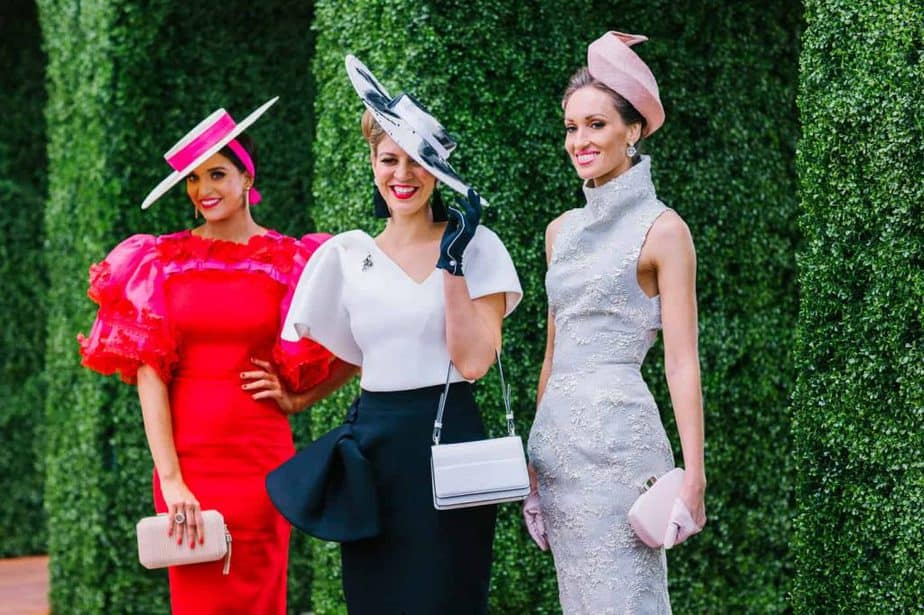 women at the Melbourne Cup Carnival