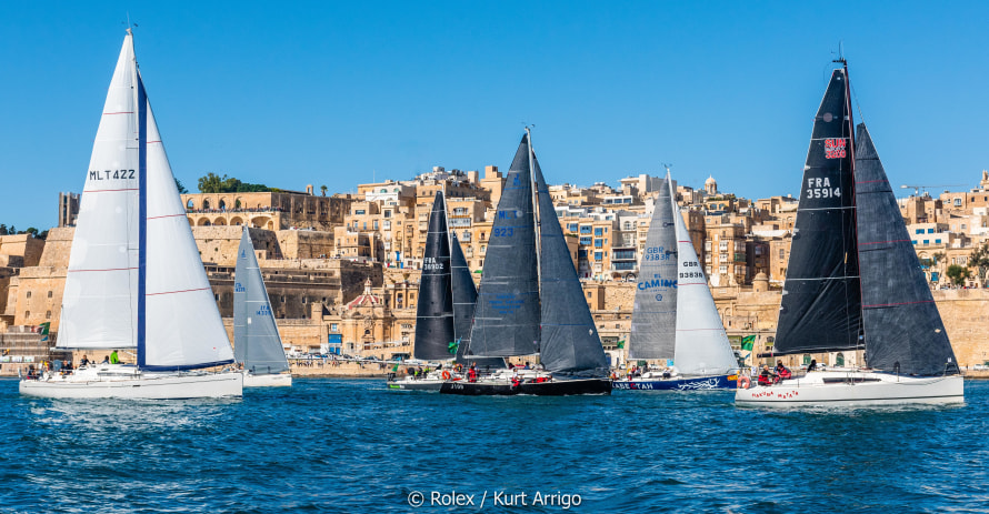 start of race in Malta