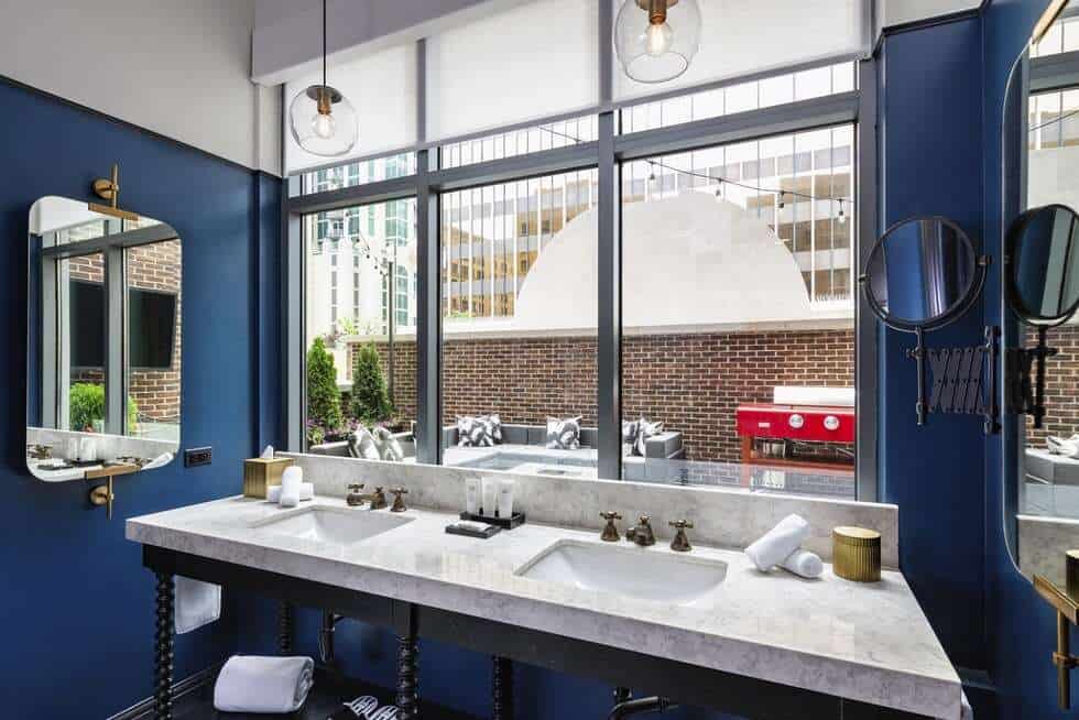 terrace bathroom